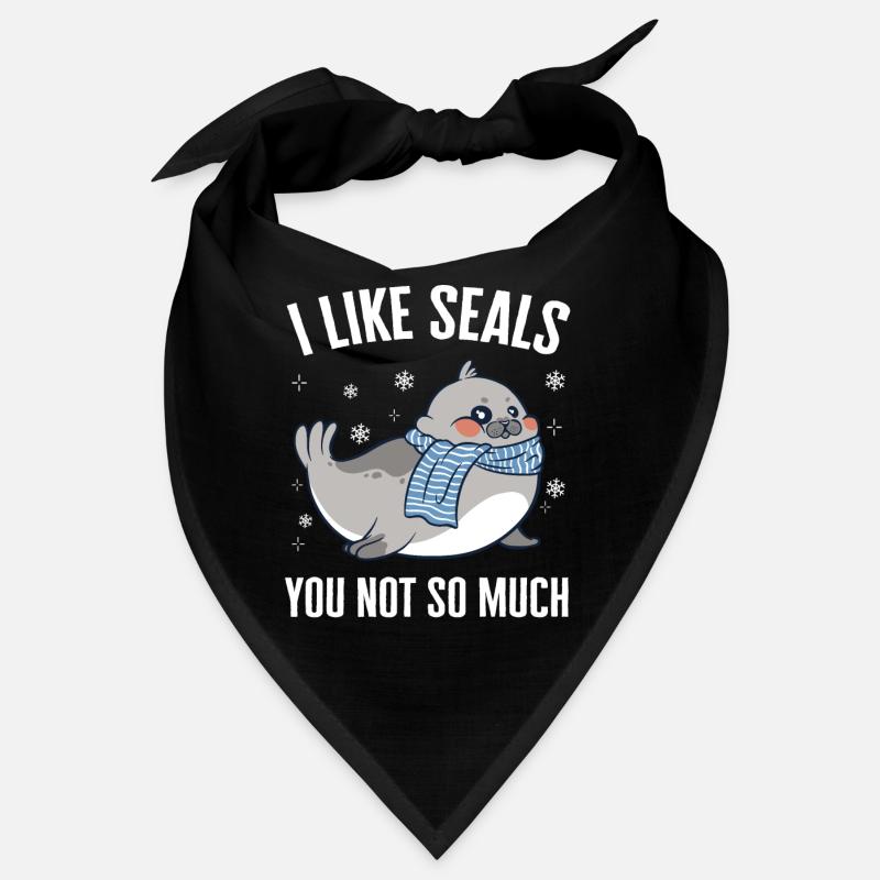 Robbe Robben Tier Seelöwe Bandana