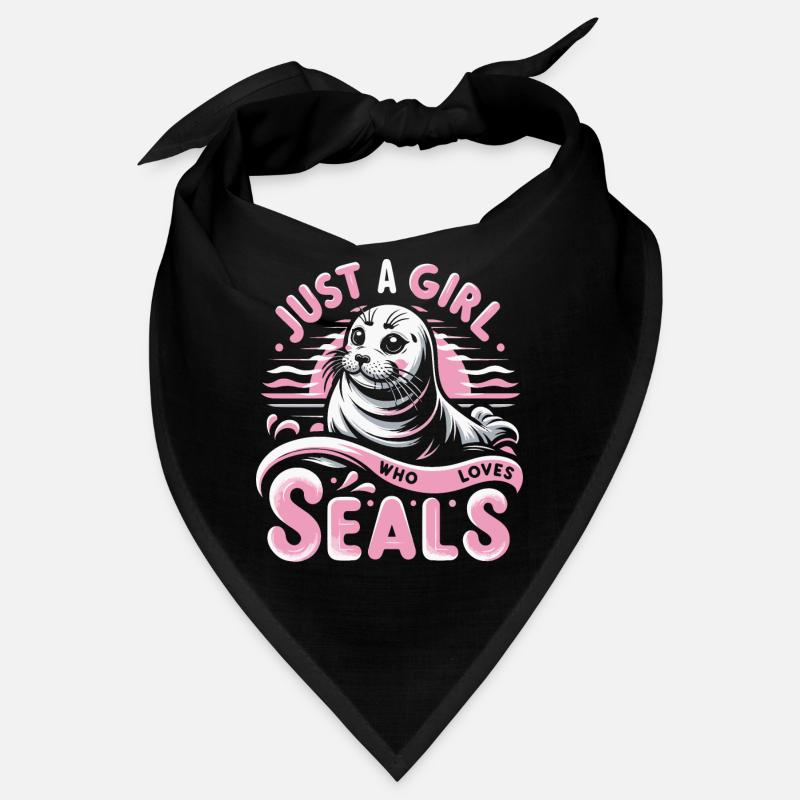 Robbe Robben Tier Seelöwe Bandana