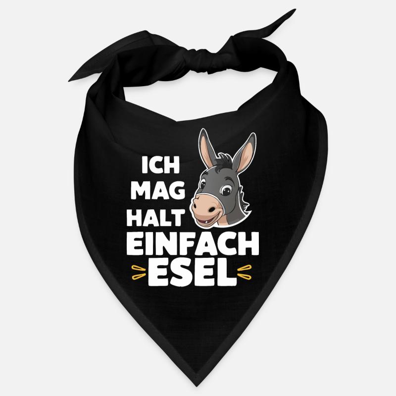 Âne âne mulet Muli Bandana