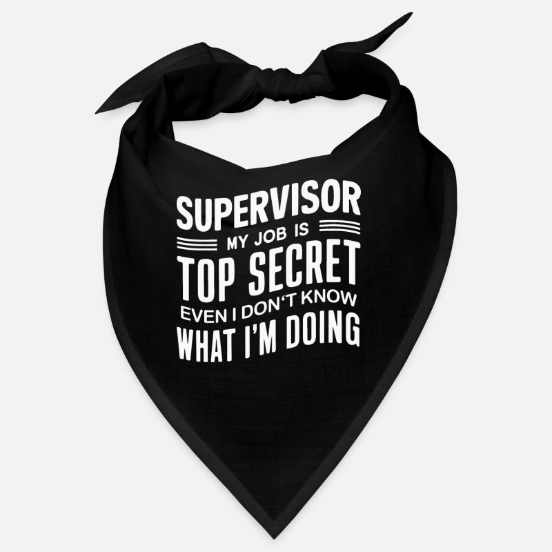 Profession de superviseur Bandana