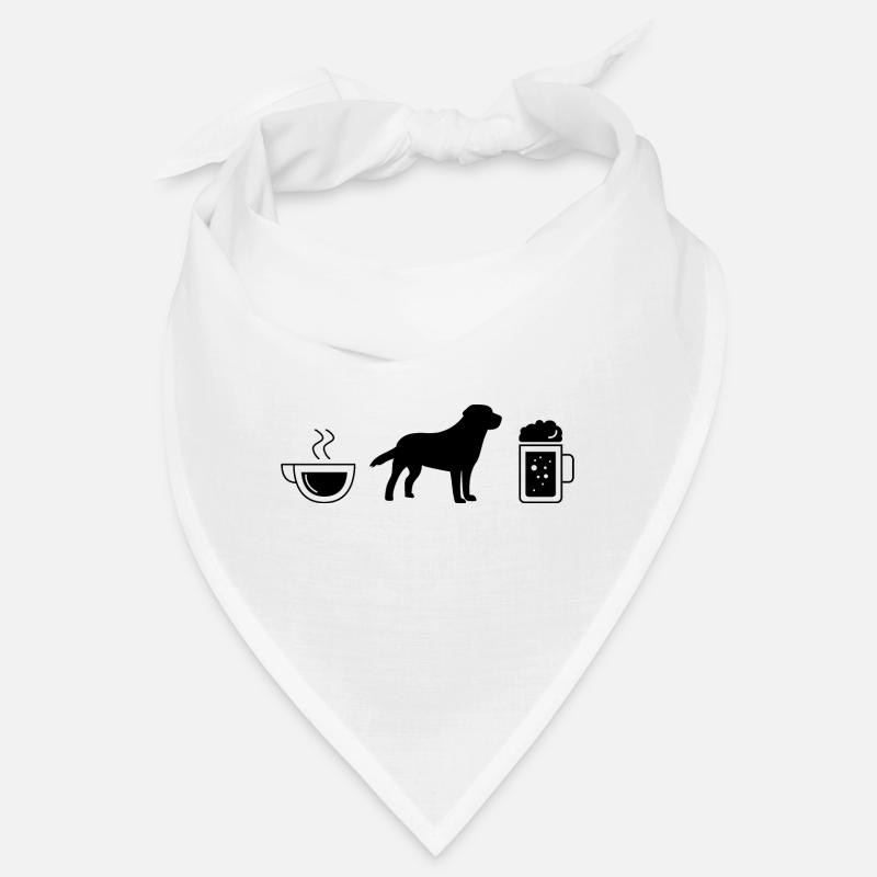 Café bière et chien - (5) Bandana