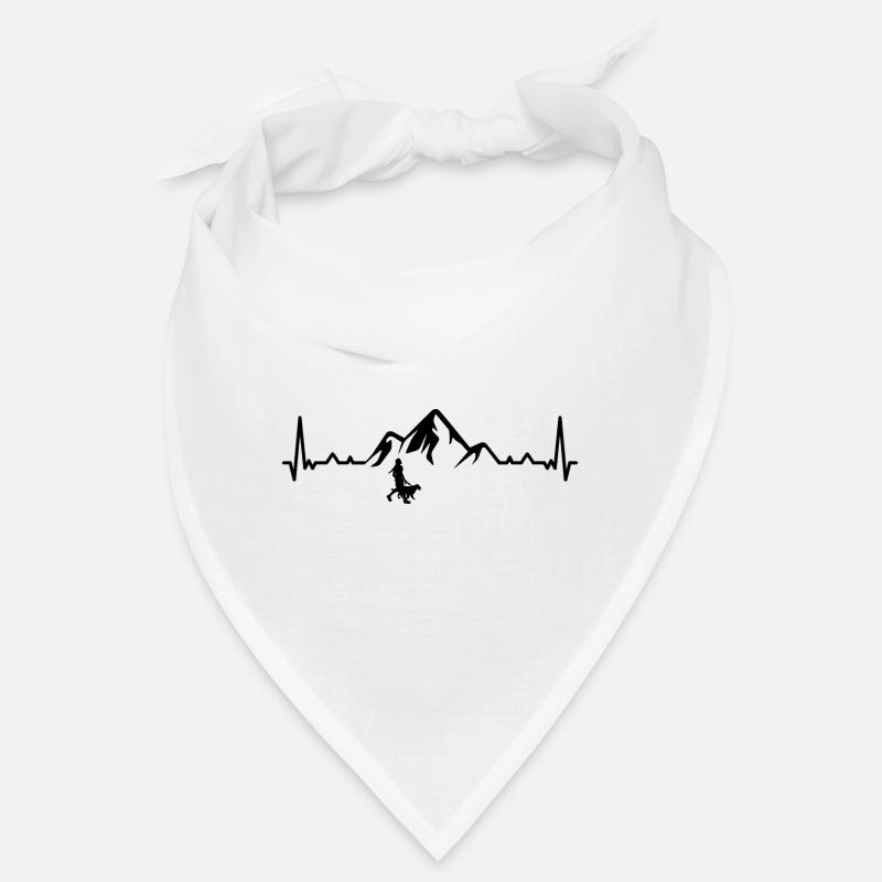 Heartbeat Mountain 1 and Dog - (3) Bandana