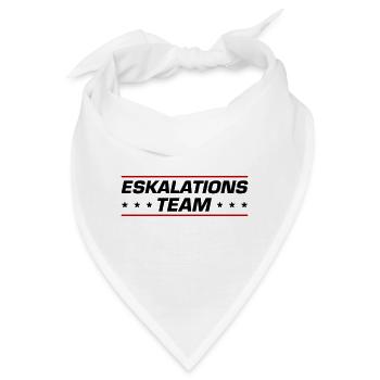 Eskalations Team - Bandana - Weiß - Vorne