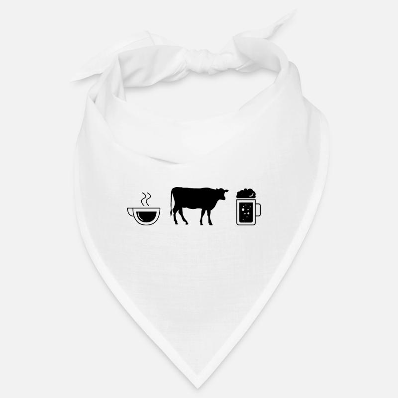 Kaffeebier und Kuh - Bandana