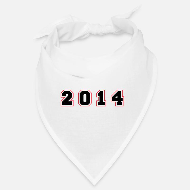 2014 Year Number Bandana