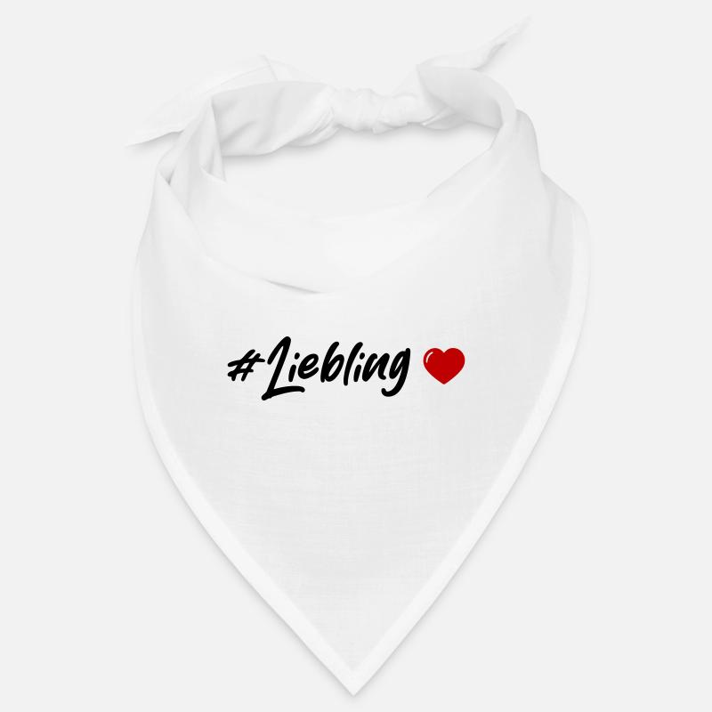 Liebling Herz Bandana