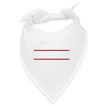 No Excuses - Bandana - Weiß - Vorne