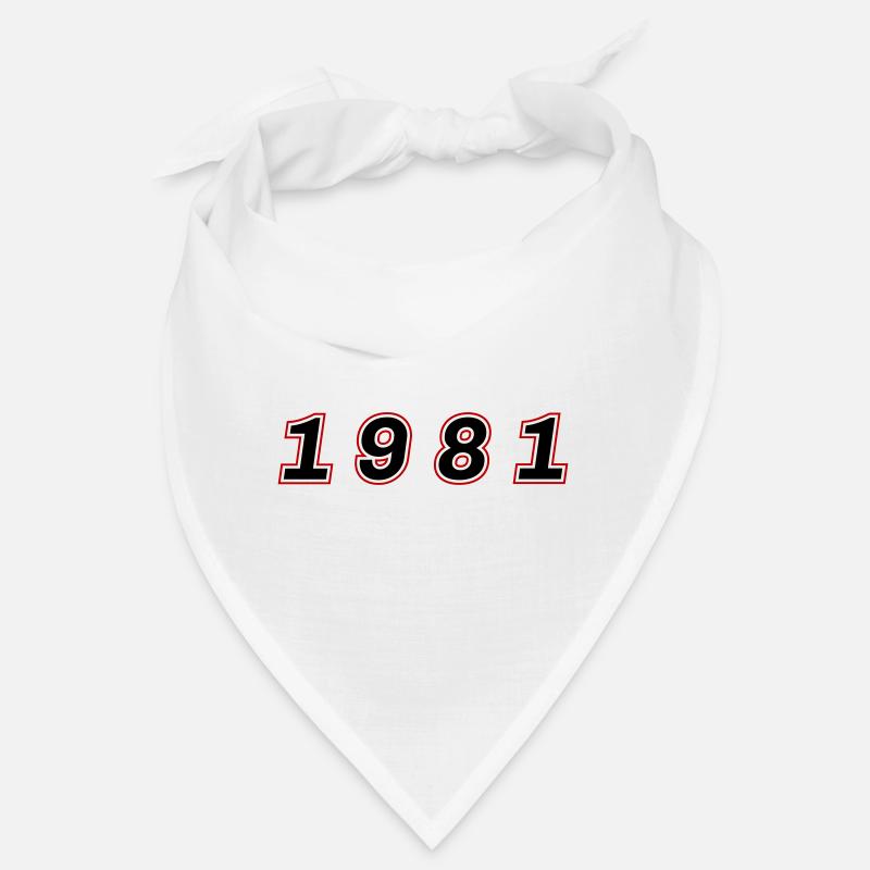 Numéro de l’année 1981 Bandana