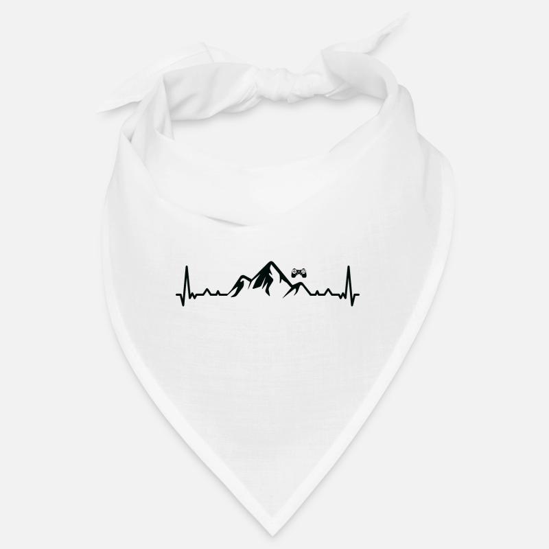 Mountain Heartbeat Game - GA Bandana