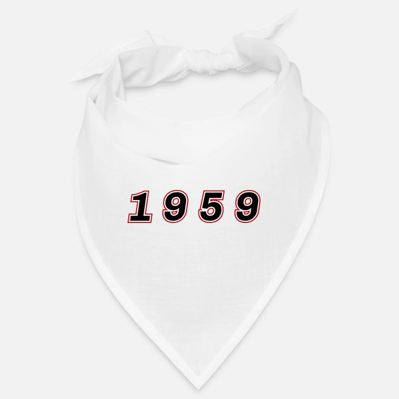 1959 Year Number Bandana