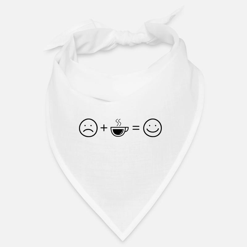 Smile Face und Kaffee - Bandana