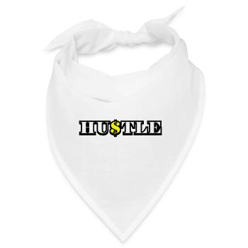 Hustle Quote - Bandana - Weiß - Vorne