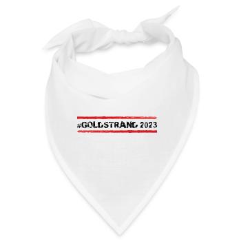 Goldstrand 2023 - Bandana - Weiß - Vorne