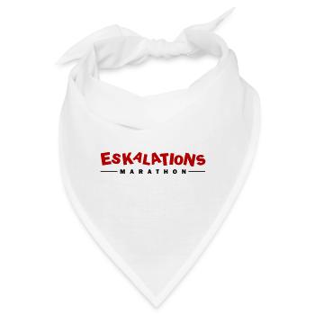 Eskalations Marathon - Bandana - Weiß - Vorne