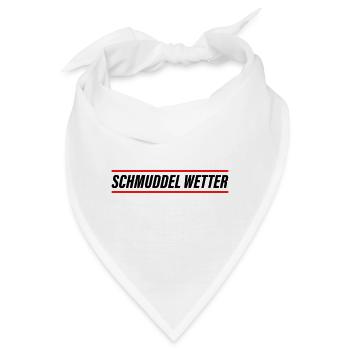 Schmuddel Wetter - Bandana - Weiß - Vorne