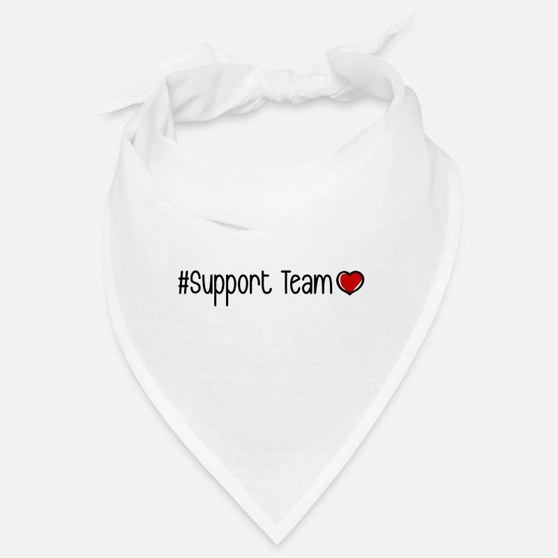 Support Team Herz Bandana