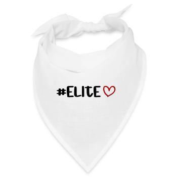 Elite Herz - Bandana - Weiß - Vorne