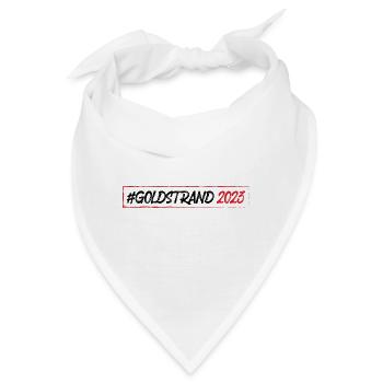 Goldstrand 2023 - Bandana - Weiß - Vorne