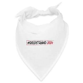 Goldstrand 2024 - Bandana - Weiß - Vorne