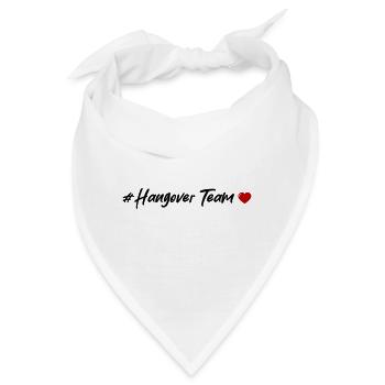 Hangover Team Herz - Bandana - Weiß - Vorne