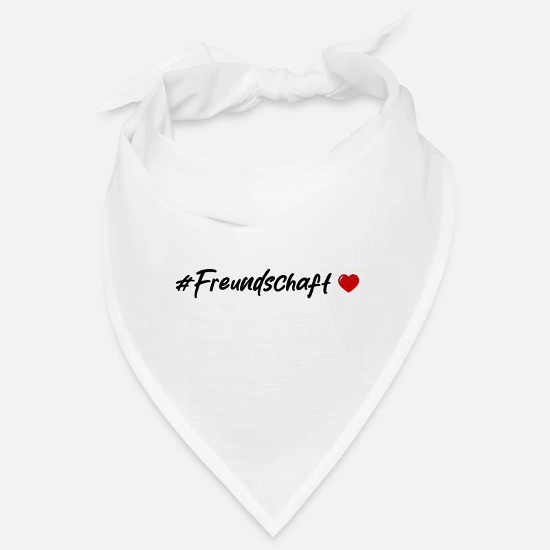 Freundschaft Herz Bandana