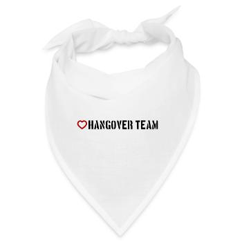 Hangover Team Herz - Bandana - Weiß - Vorne