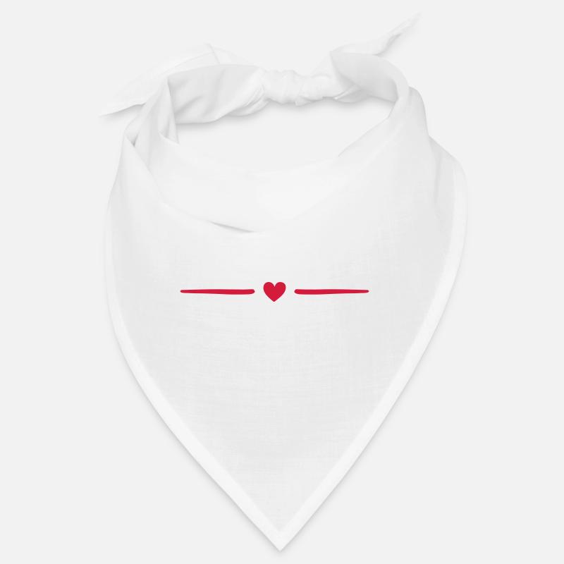 heart line Bandana