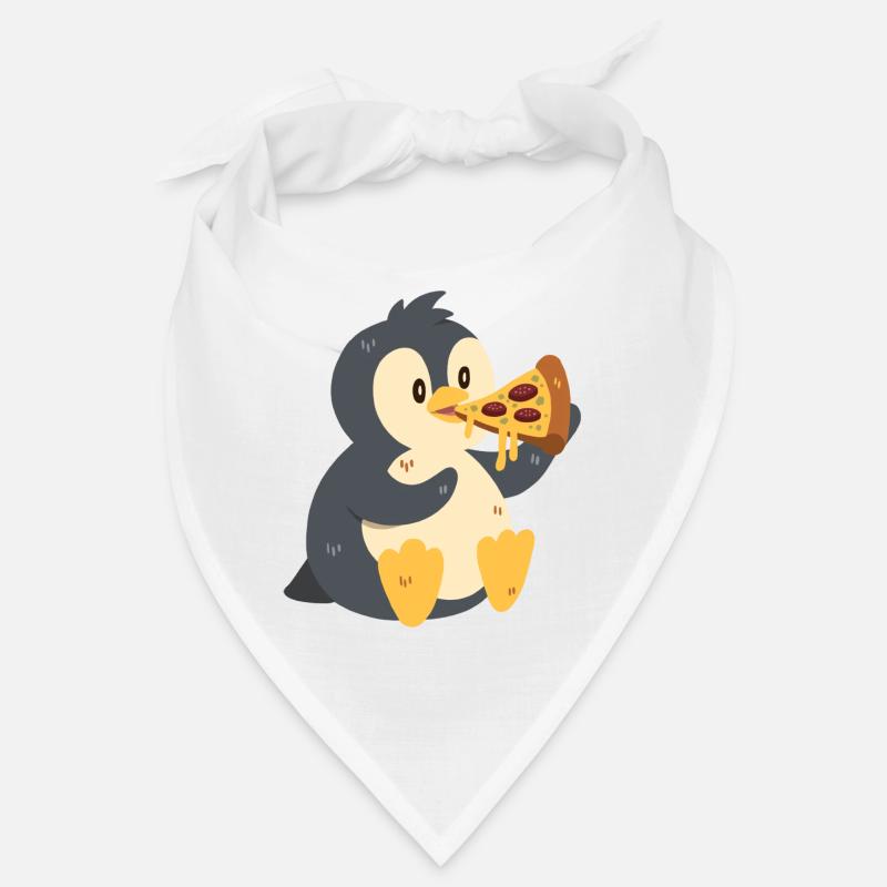 Pingouin à la pizza Bandana