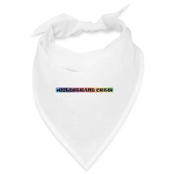 Goldstrand Crew - Bandana - Weiß - Vorne