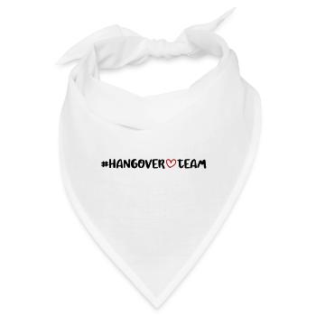 Hangover Team Herz - Bandana - Weiß - Vorne