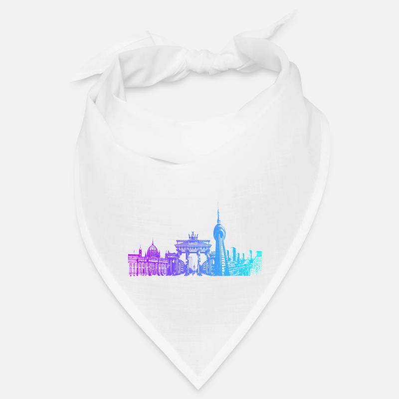 Berlin City Skyline Bandana