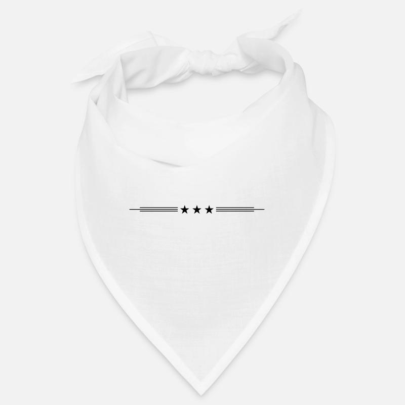 Stern Linie Element Bandana