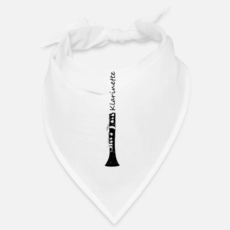 Klarinette - Bandana - Weiß
