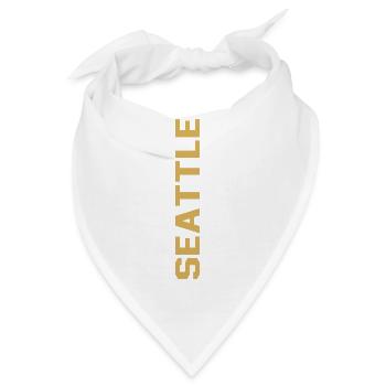 Seattle - Bandana - Weiß - Vorne