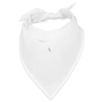 Pflanze - Bandana - Weiß - Vorne