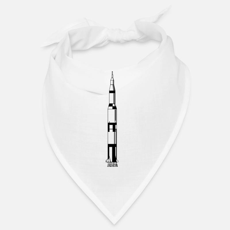 rakete rocket space shuttle ufo raumschiff mond Bandana