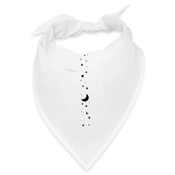 Sternenhimmel small - Bandana - Weiß - Vorne