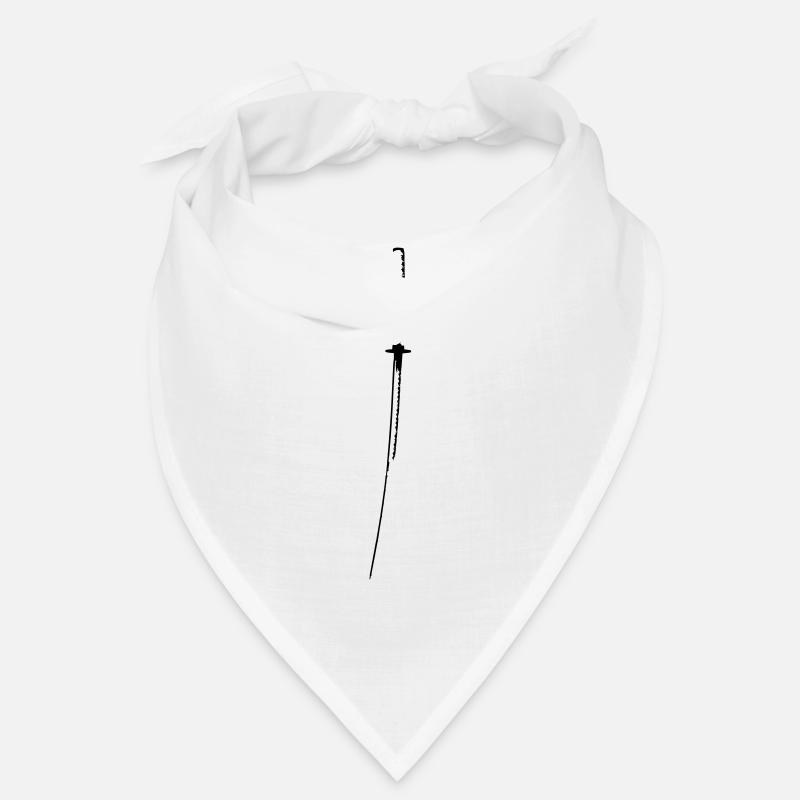Katana drei Farben Vector Samurai Schwerter 02 Bandana