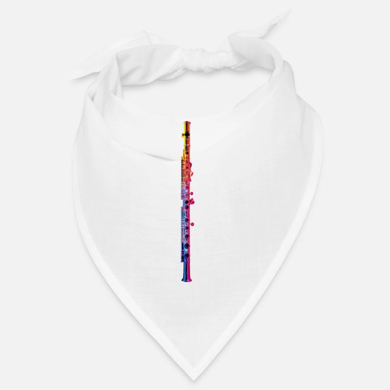 Querflöte - Bandana - Weiß