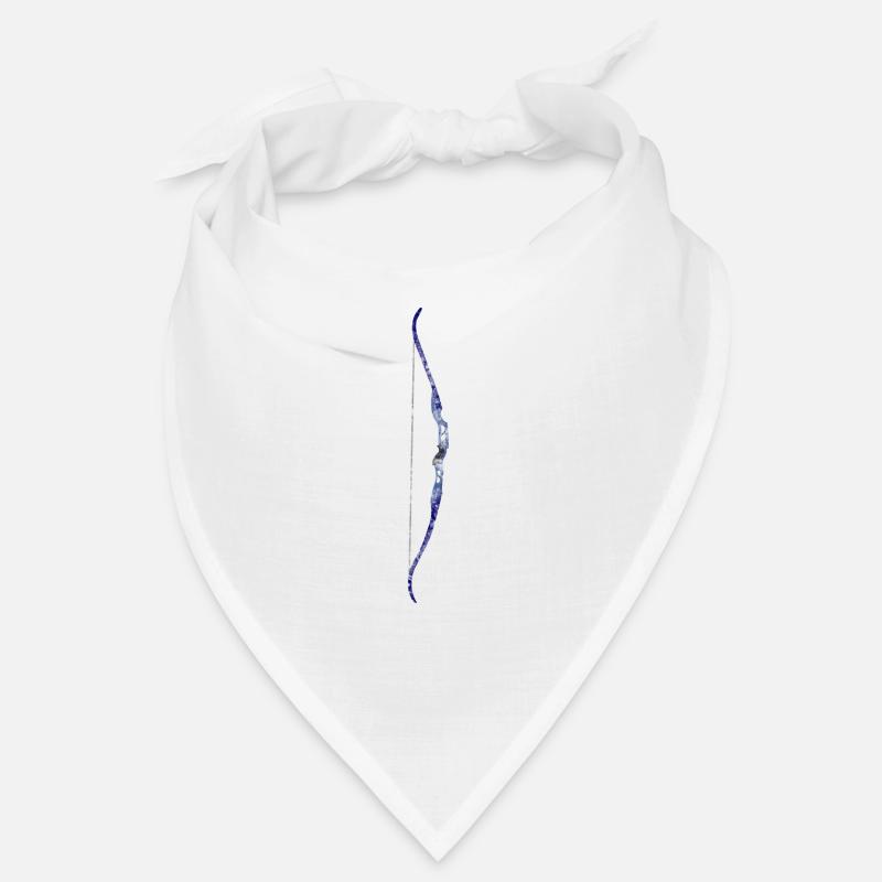 Archer de tir à l'arc classique - Bandana - blanc
