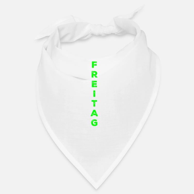 Friday - green Bandana