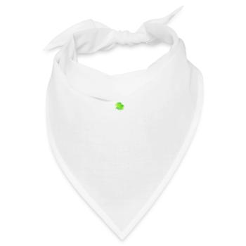 splash bunt farbe muster aufdruck comic style - Bandana - Weiß - Vorne