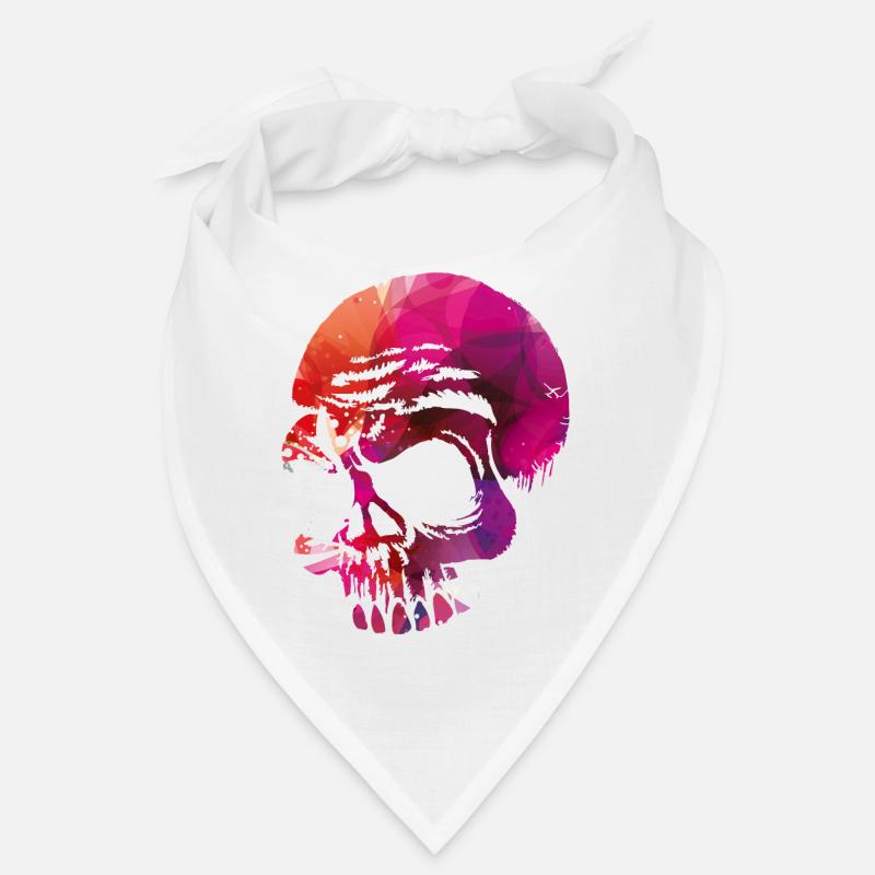 Skulls go hard Bandana