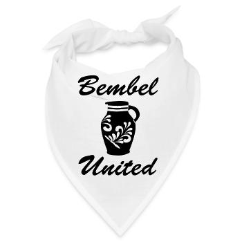Bembel United Hessen - Bandana - Weiß - Vorne