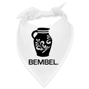 Frankfurt Bembel - Bandana - Weiß - Vorne
