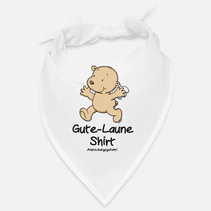 Engel_Teufel Gute Laune_schwarz Bandana