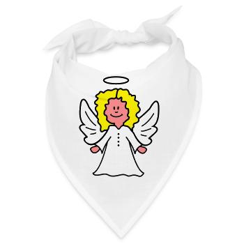 Christkind Engel - Bandana - Weiß - Vorne
