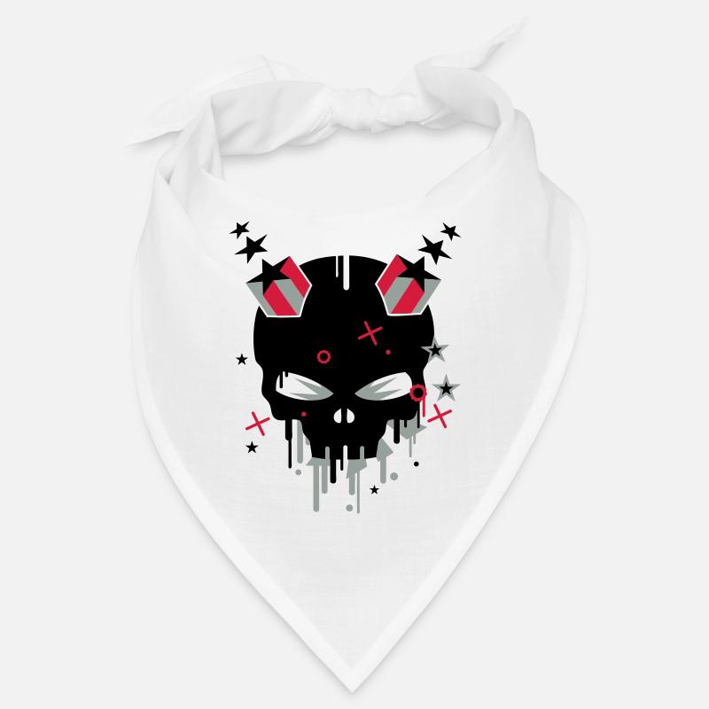 Devilskull with stars Bandana