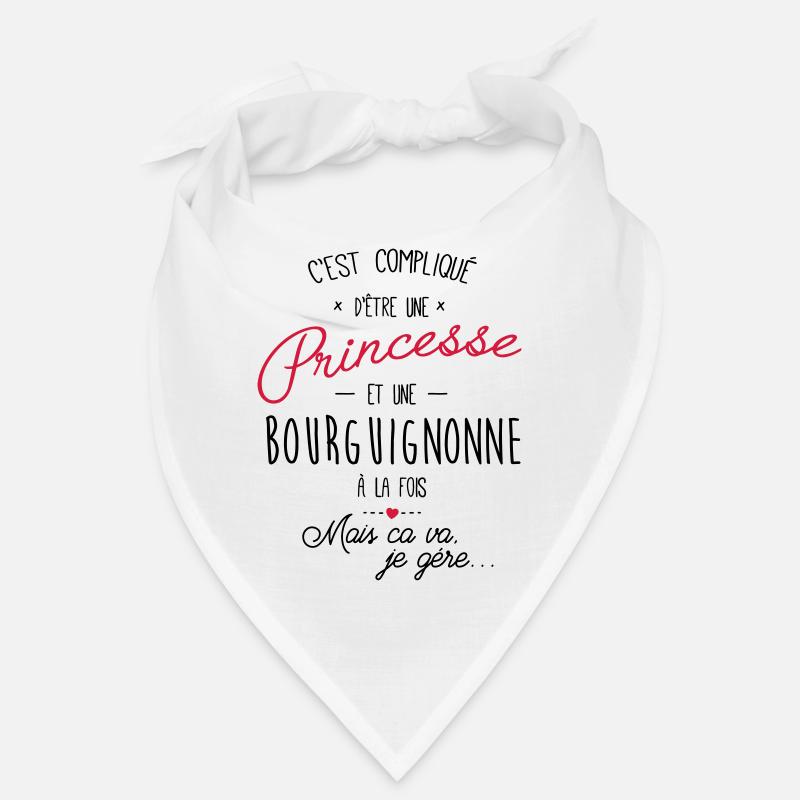 princesse et Bourguignonn Bandana