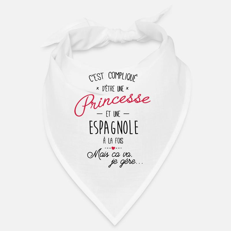 princesse et espagnole Bandana